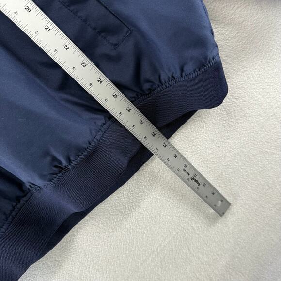 Vintage Michigan Wolverines Windbreaker Jacket Men's Large Blue Embroidered y2k - Picture 3 of 8